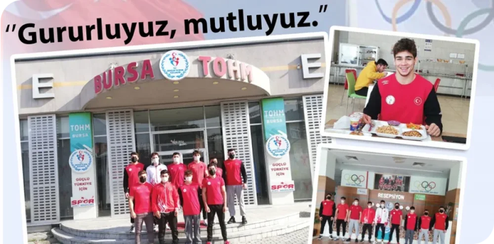 Gururluyuz, mutluyuz.
